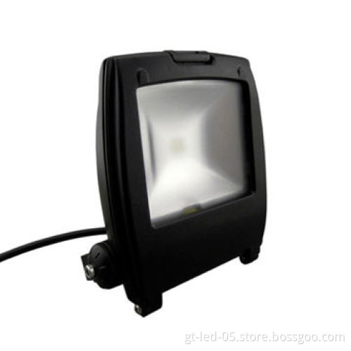 70W High Power LED Flood Light with 100-240V Bridgelux/Epistar EMC Driver, Meanwell IP65 2900-8000k